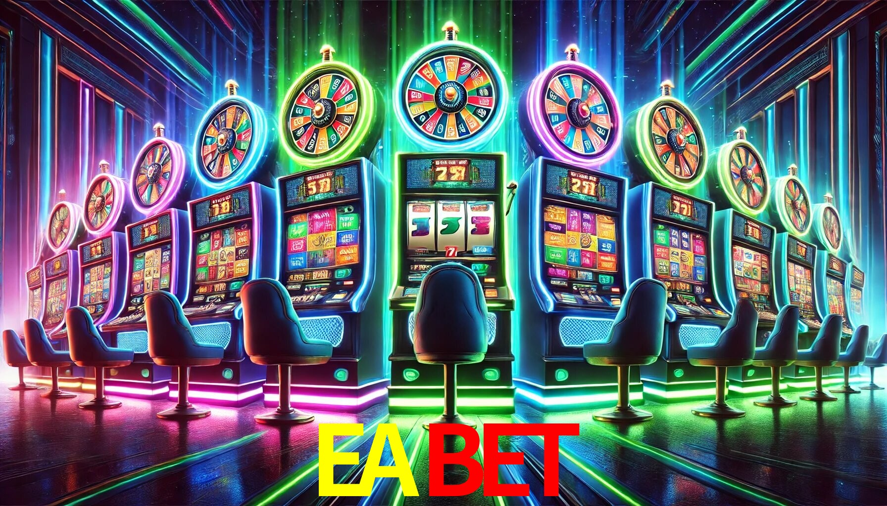 Diversos jogos de caça-níqueis